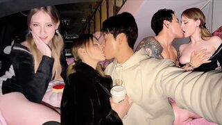 The passionate couple Melody Marks and Titus Low enjoy an intimate encounter