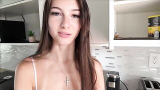 Pervert stepdad seduced his stepdaughter to fuck