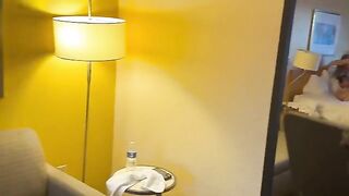 The man fucked her pussy and made her a double creampie