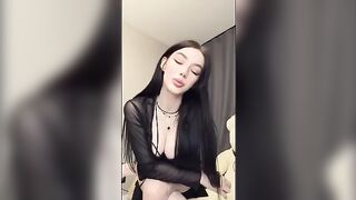 The girl with a big ass fucks her boyfriend, showcasing alt style