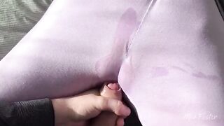 I rubbed my wet pussy, not allowing myself to cum for a long time