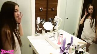 I love jumping on the bed with a cock in my mouth - SolaZola