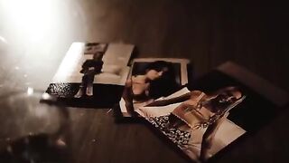 Hot threesome sex with two young beauties and a stuffing penis