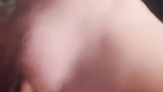 I play with her nipples and she sucks my dick, a thrilling act